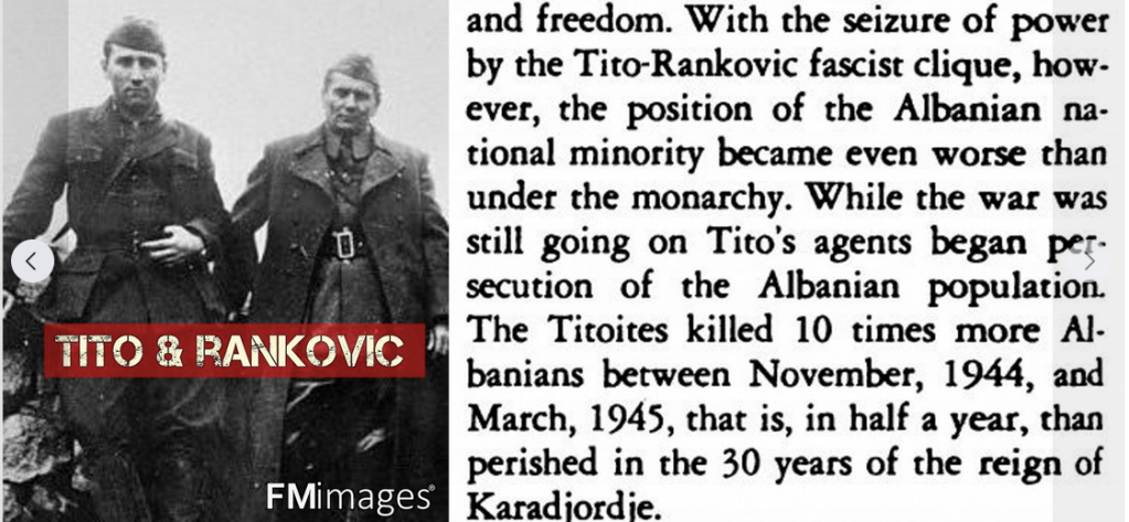 The persecution of Albanians in Yugoslavia (1941-1999)