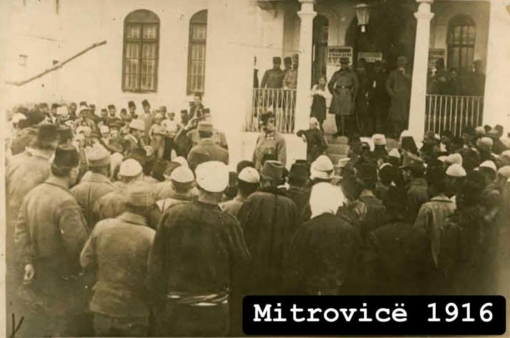 Austro-Hungarians open the first Albanian school in Mitrovica, 1916.