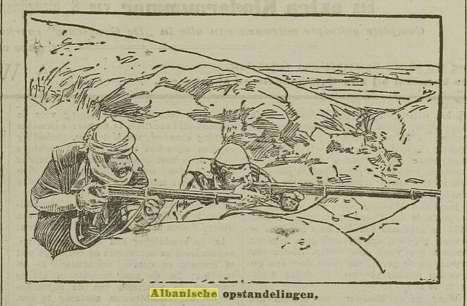 Dutch newspaper in 1913: Serbian atrocities united the&nbsp;Albanians.