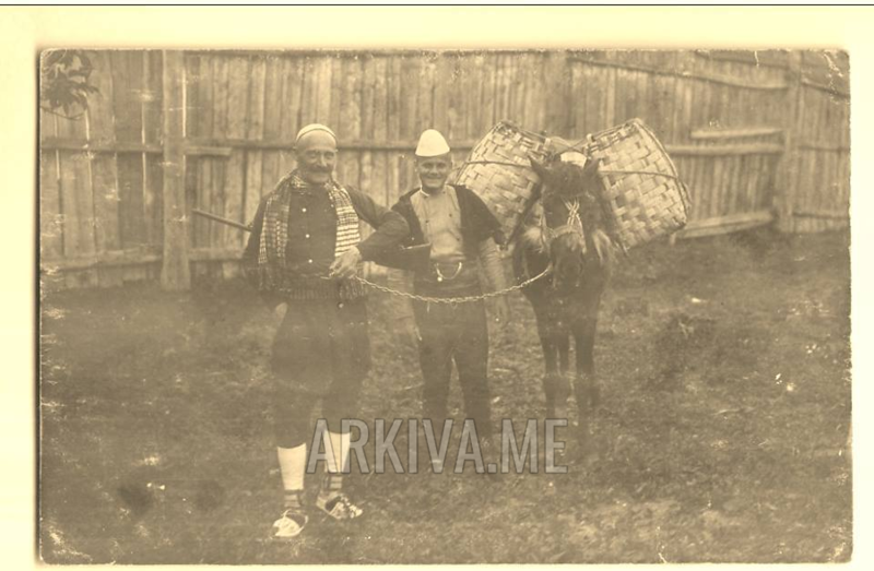 Albanian at Plevle, 1900.