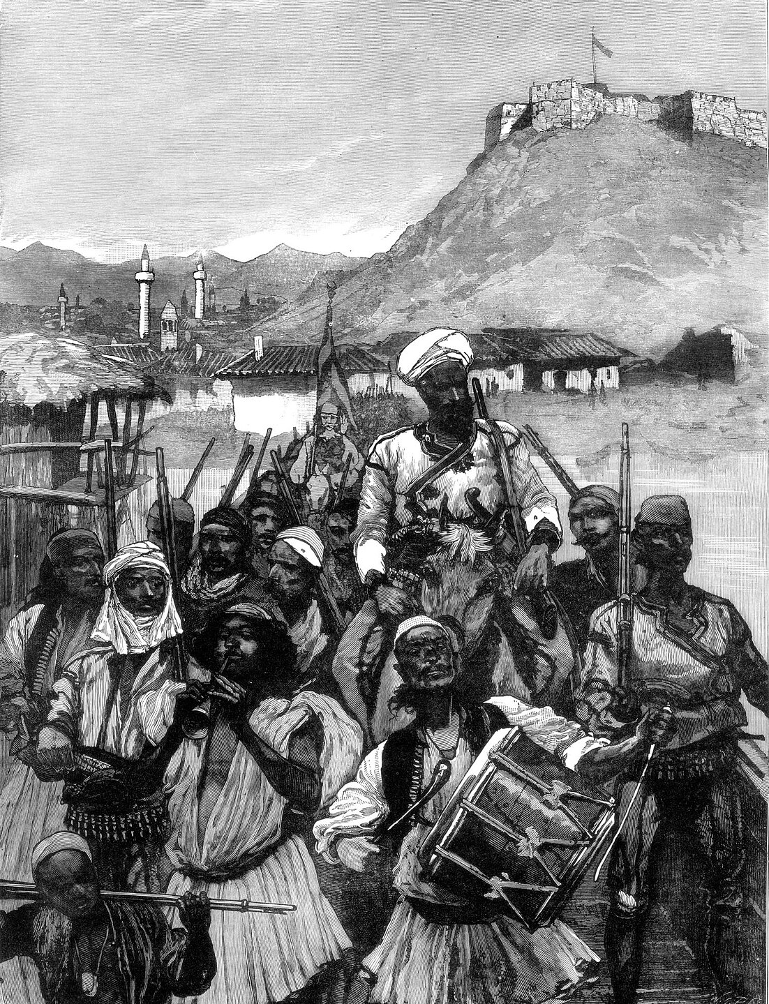 The Albanian defense of Kërnica and Shestan against Montenegrin invasions (1862-63)