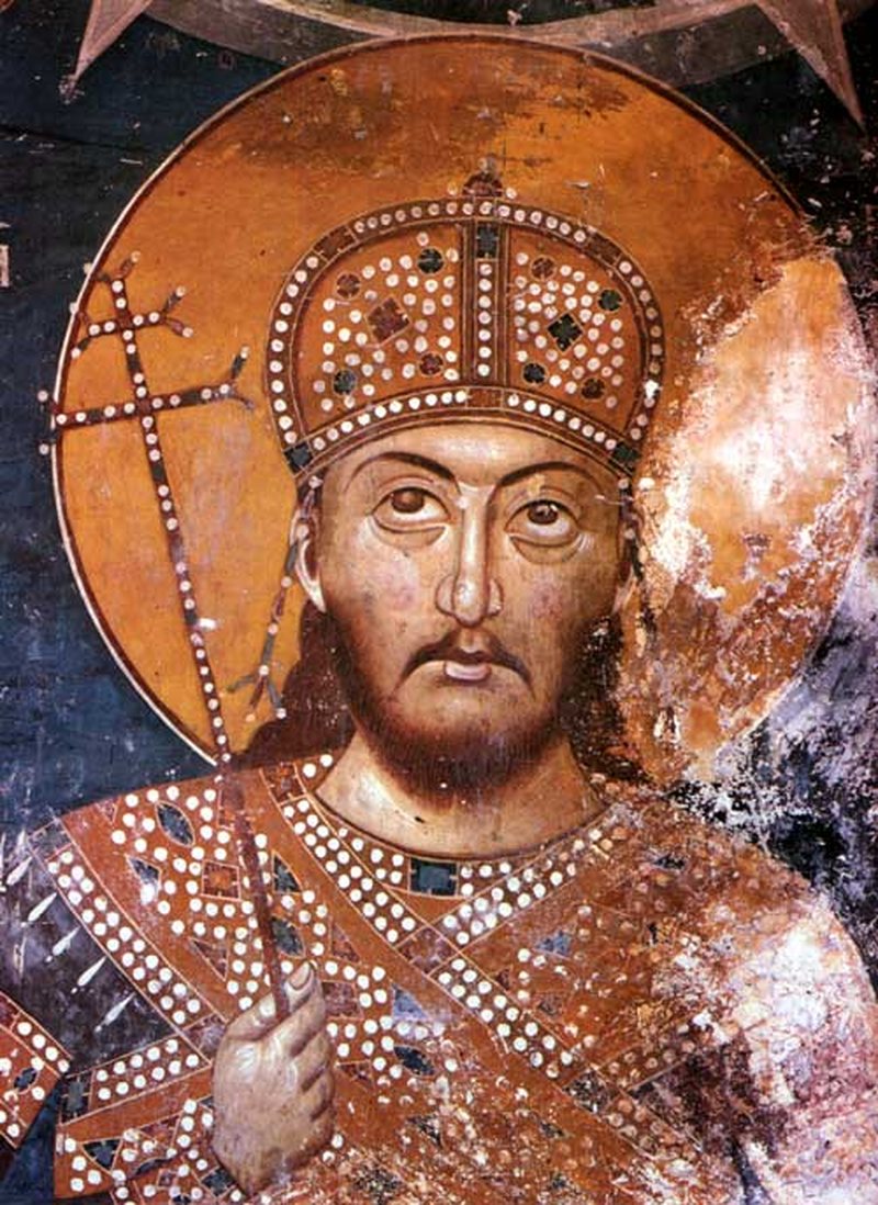 Tsar Stefan Dusan used a Slavic Orthodox fundamentalist policy to oppress Albanian Catholics in the 14th century.
