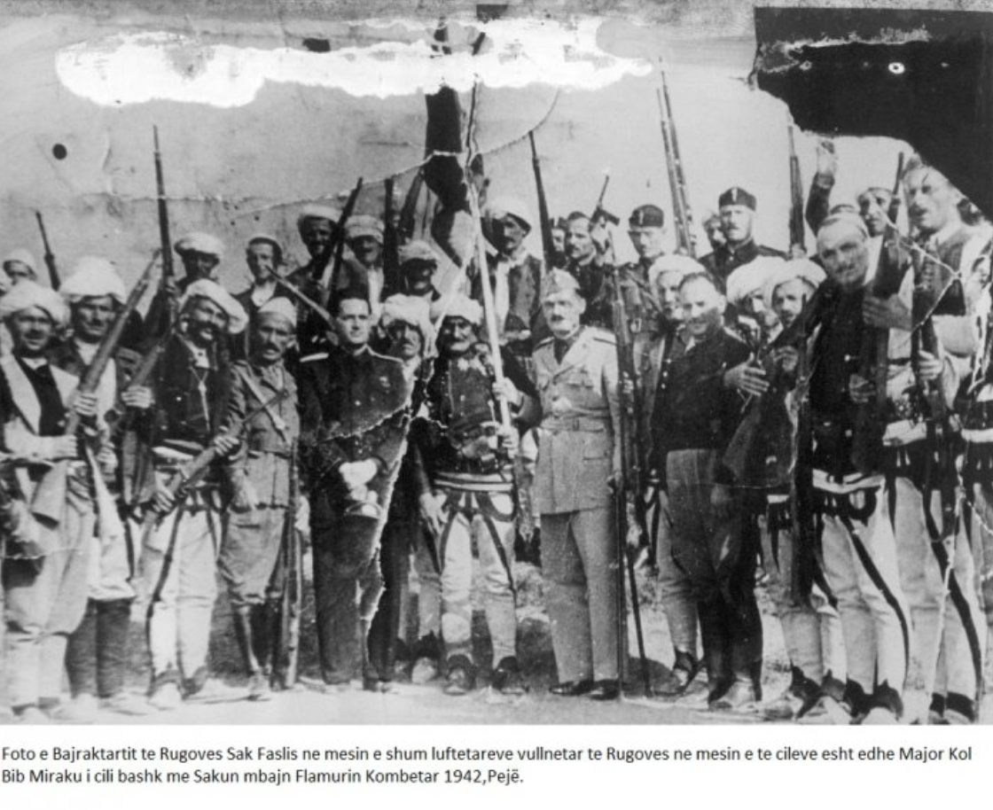 Ker Sadri i Bardhit, the Albanian freedom fighter from Rugova (b. 1880 – d. 1941)