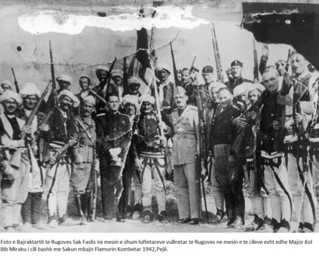 Ker Sadri i Bardhit, the Albanian freedom fighter from Rugova (b. 1880 – d. 1941)