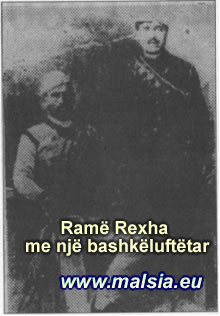 Ramë Rexha with a fighter