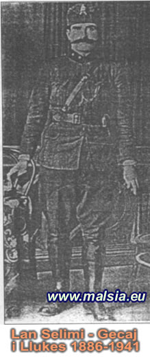 Lan Selimi Gecaj of Lluke (1886-1941)