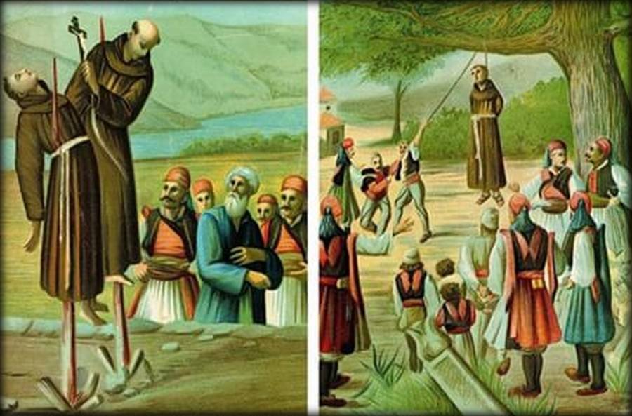 Ottoman massacres (1648-1718) against Albanians and the destruction of Catholic churches