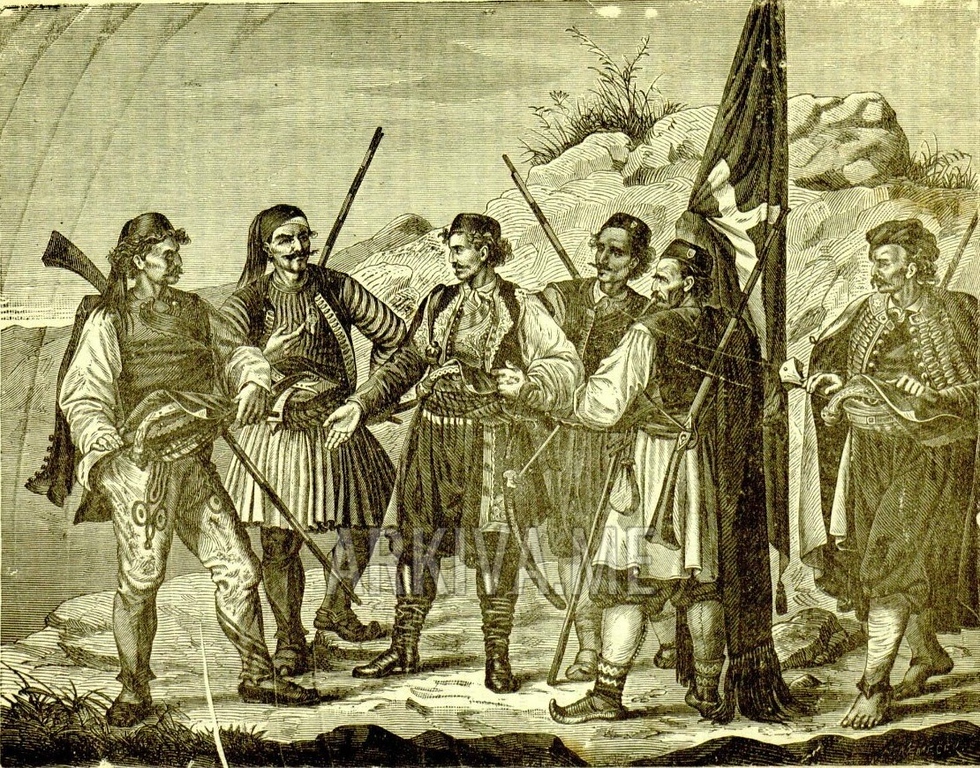 The Albanian victory against Montenegrin forces of Salkovina in Zhablak in&nbsp;1840