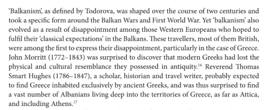 Reverend Thomas Smart Hughes (1786-1847): “Vast number of Albanians live in Attica and Athens in&nbsp;Greece”