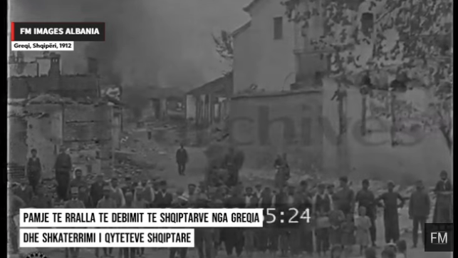 Greek destruction and expulsion of Albanians in Greece in 1912&nbsp;(VIDEO)