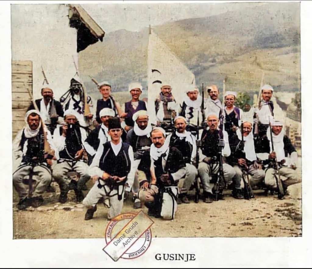 Albanian fighters in Plav and Gucia, 1908.