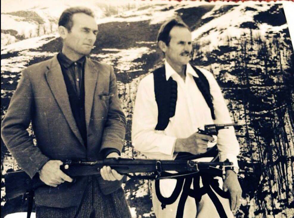 Asllan and Halil Idrizi Mujaja of the Hoti tribe