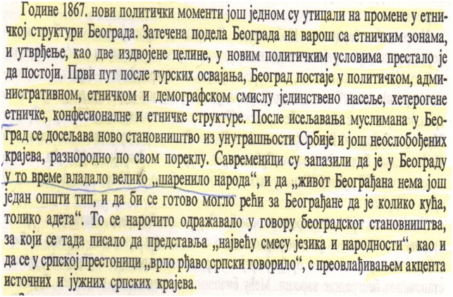 When Kraljevo (Karanovac) and Belgrad was inhabited by Albanians in 1784 –&nbsp;1830s