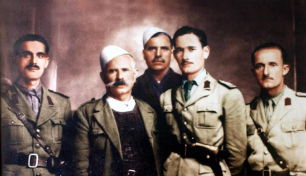 Albanian nationalists Mark Tunxhi of Nikaj of Merturi and Vuksan Preka of the Bushgjokaj family resisting Yugoslav communism in&nbsp;1948