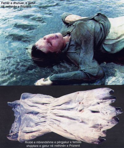 Serbian soldiers rape of Albanian women 1999.