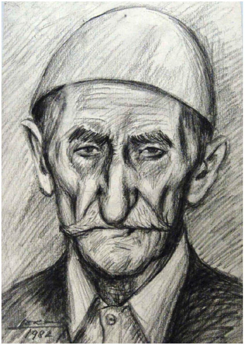 Albanian warrior Himë Ibishi (1870-1989)