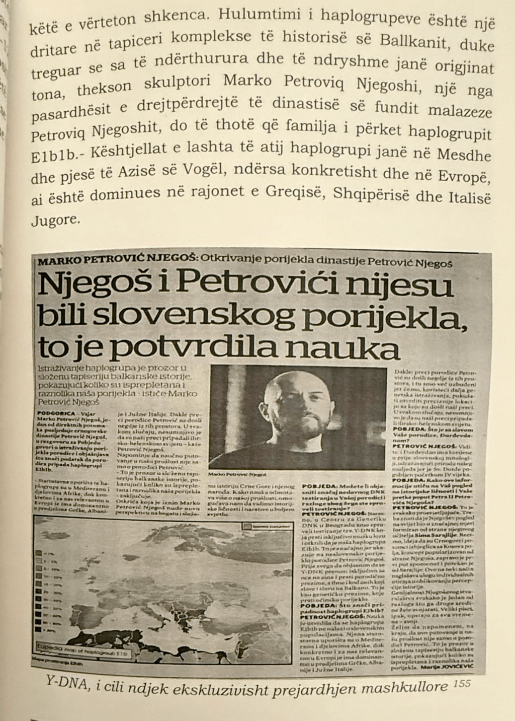 Njegos and Petrovici were not of Slavic&nbsp;origin