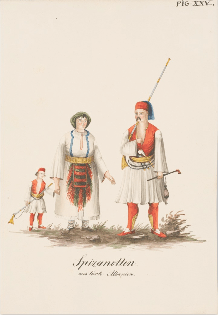 The Albanians of Spiç (Spizanotten, Spiçanë, Spizza) in&nbsp;1842