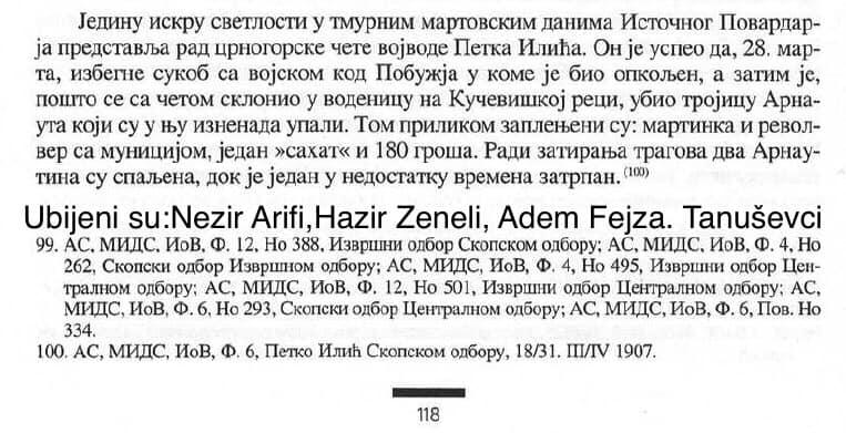When Slav criminal Duke Petko Ilić murdered Albanian civilians in 1907