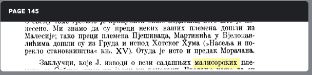 Montenegrin Morača, Pješivac, Martinići and Bjelonavići tribes have an Albanian&nbsp;origin