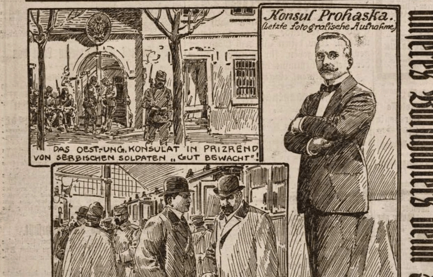 When Serbia violated provisions of International Laws in 1912