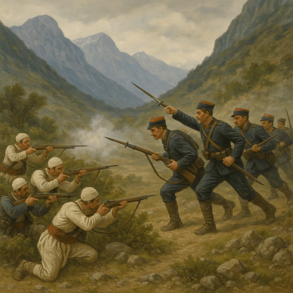 Battle of Krajë in&nbsp;1912