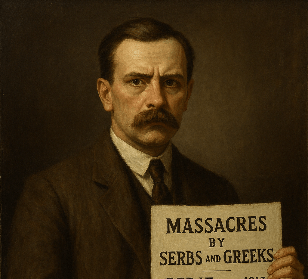 Herbert Aubrey: Lists of Serbian and Greek massacres against Albanians in 1913