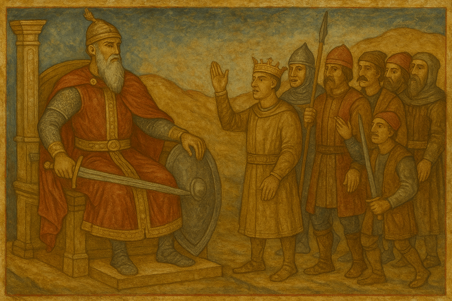 Gjergj Kastrioti Skanderbeg ruled up to Bosnia