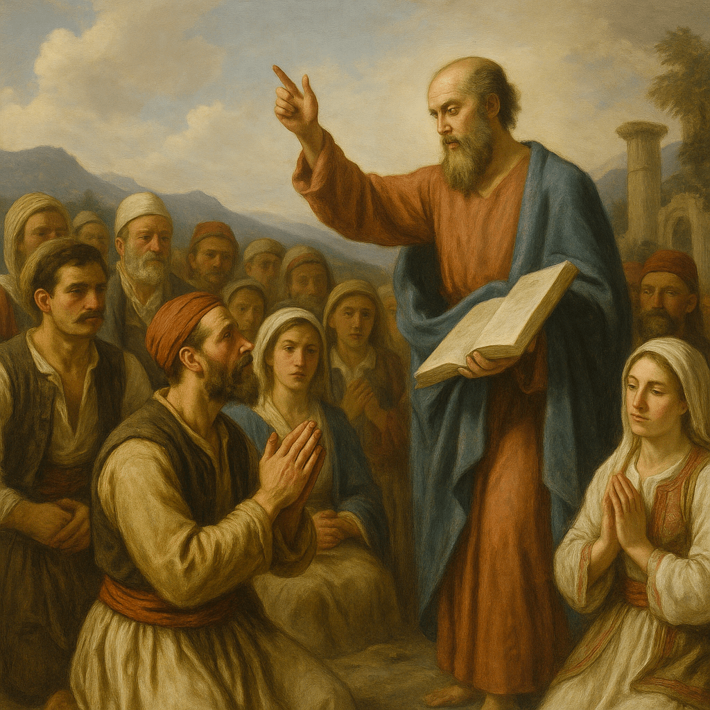 Albanians were the first to accept&nbsp;Christianity