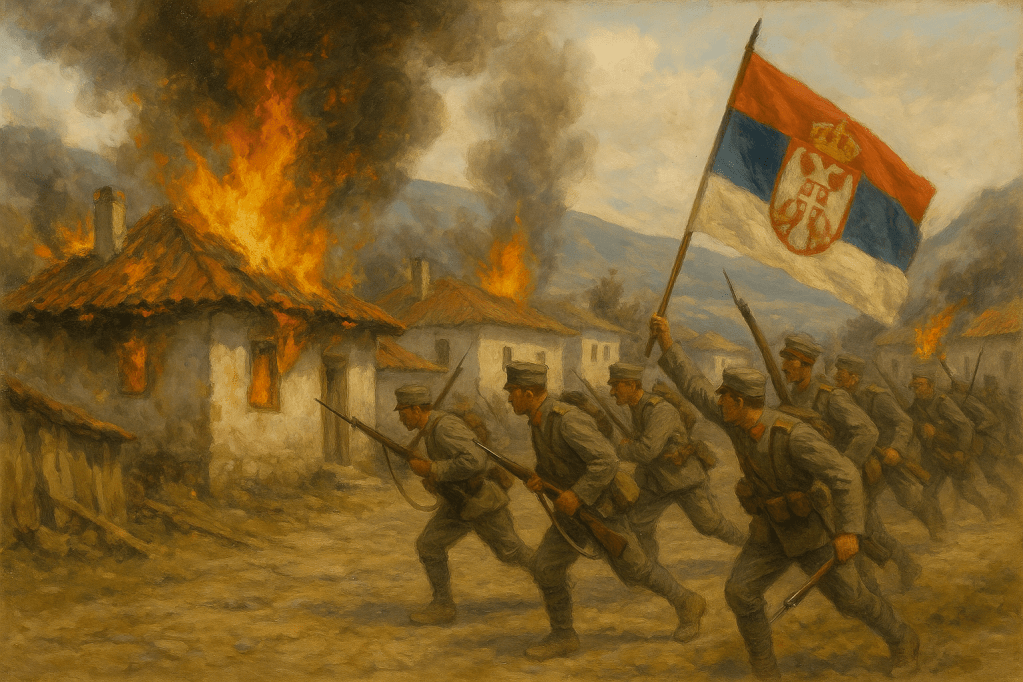 The Italian convoy in Skopje: Serbs are trying to kill as many Albanians as&nbsp;possible