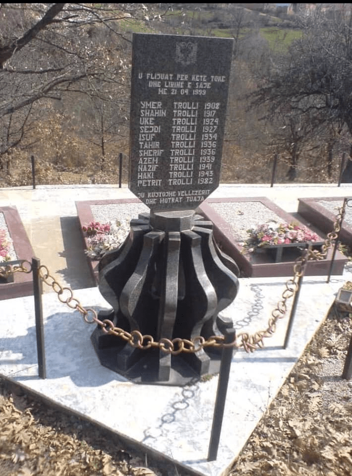 The Serbian massacre of Dragaqin in 1999