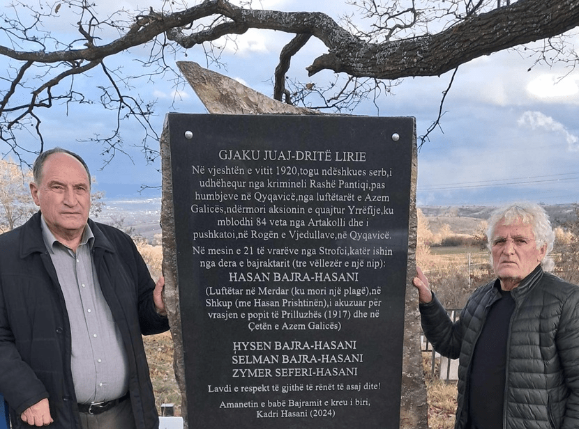 The Serbian massacre of 1920 by Rashe Pantiqi in Artakoll and Qyqavica