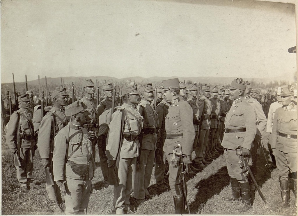 When Serbs of Sabac shot at Austro-Hungarian troops from behind