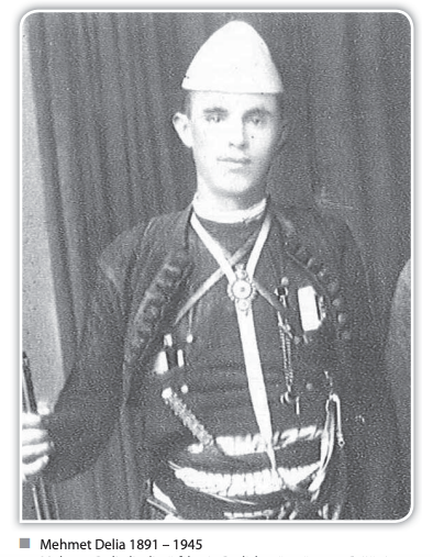 Albanian hero Mehmet Delia (1891-1945)