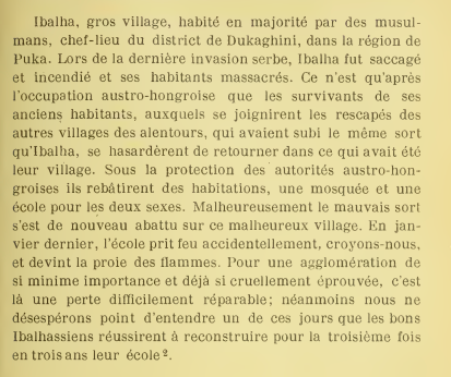 Serbian atrocities in Iballë of Dukagjin in Puka