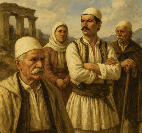 Albanians and Illyrians have lived in the Balkans and Greece for at least 3000&nbsp;years