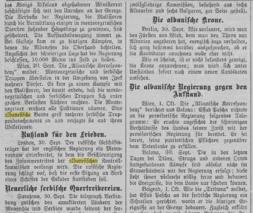 The Serbian and Montenegrin defeat by Albanian Malesori fighters in Pejë in&nbsp;1912