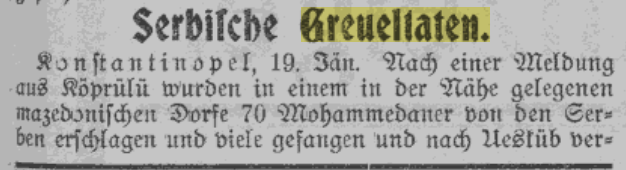 When Serbs made up excuses to then blame and massacre 70 Albanians in&nbsp;1915