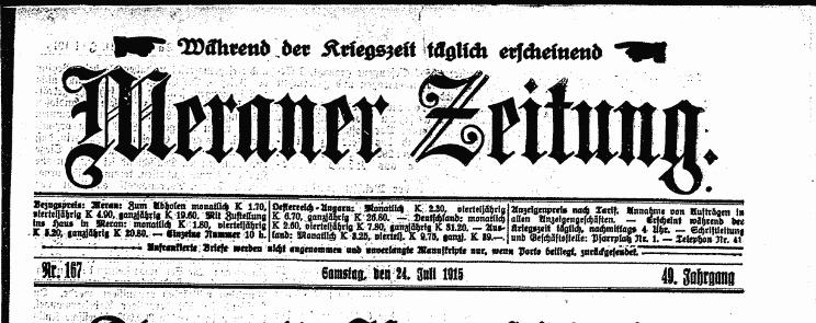 Narodny Brava on the lies of Nikola Pašić in&nbsp;1915