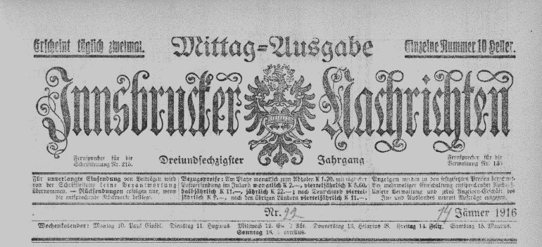 The Montenegrin defeat at Lovcen near Cattaro against the Austrians in&nbsp;1851