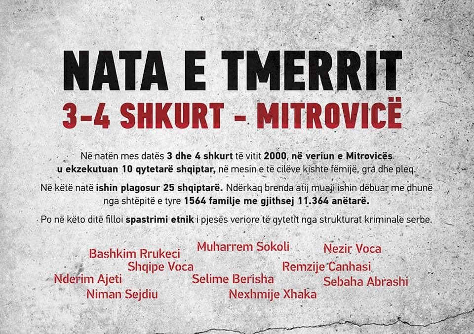 Serbian atrocities against Albanians in Mitrovica in 2000