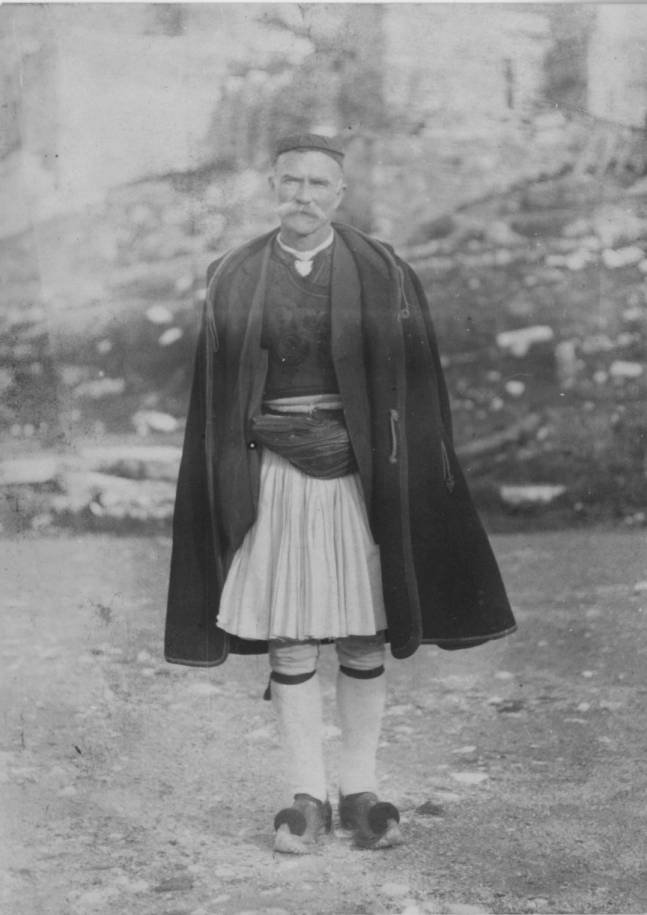 Photographs of the Albanian fustanella