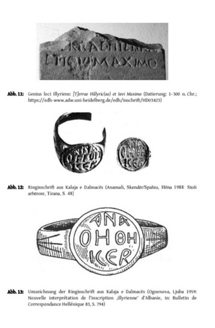 Documentation of illyrian letters and&nbsp;writing