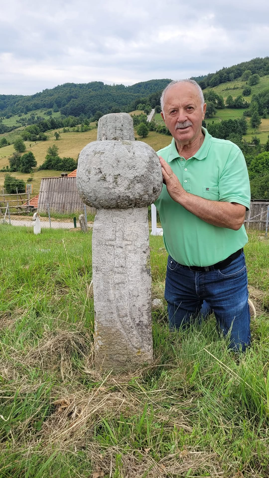 The grave of the Albanian hero Jakup Tuta (d. 1804) of Kladnica of the Shkreli tribe