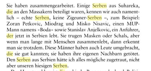 Serbian war criminals Zoran Petkovic, Miodrag and Misko Nisavic, Boda, and Stanislav Anjelkovici in the Massacre of Suhareka in&nbsp;1998-1999
