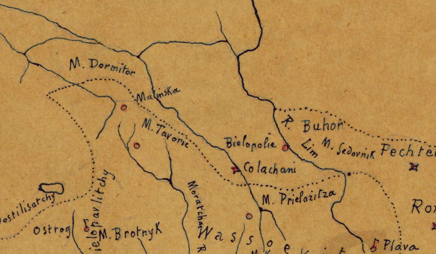 Tribes of Northern Albania as of 1839