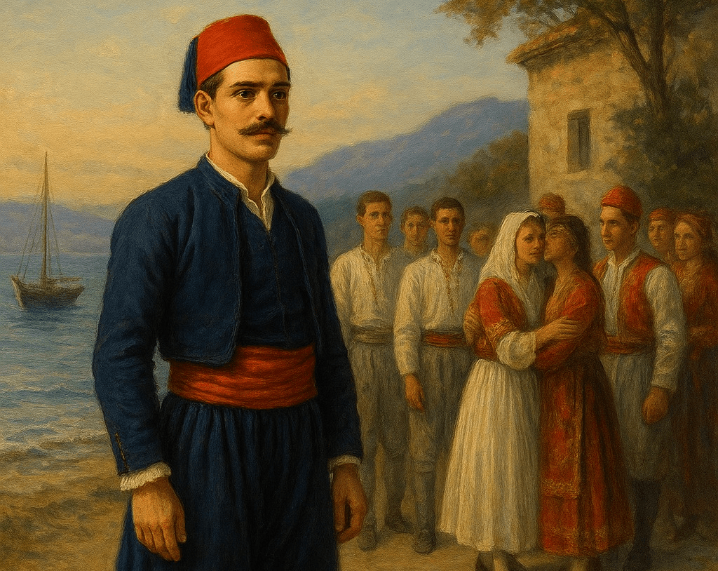 Albanian traditional costumes from Dalmatia&nbsp;(1844-1899)