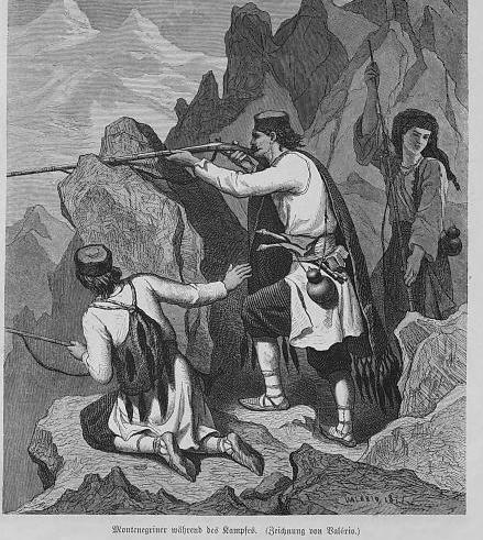The miserable state of Montenegro during its expansionist war on Albanian territories in 1862
