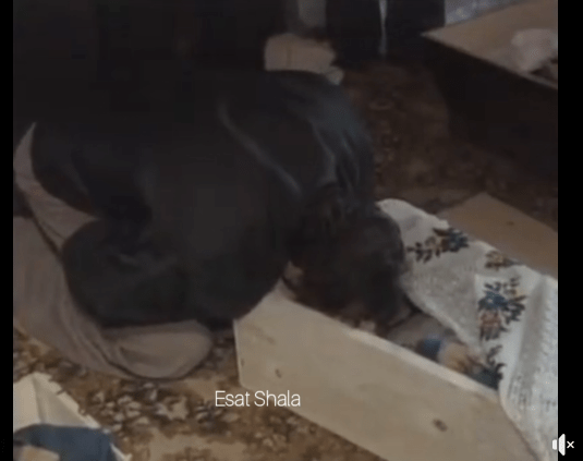 Serbian war crimes: An Albanian parent mourns the murder of his son by the Serbian&nbsp;government