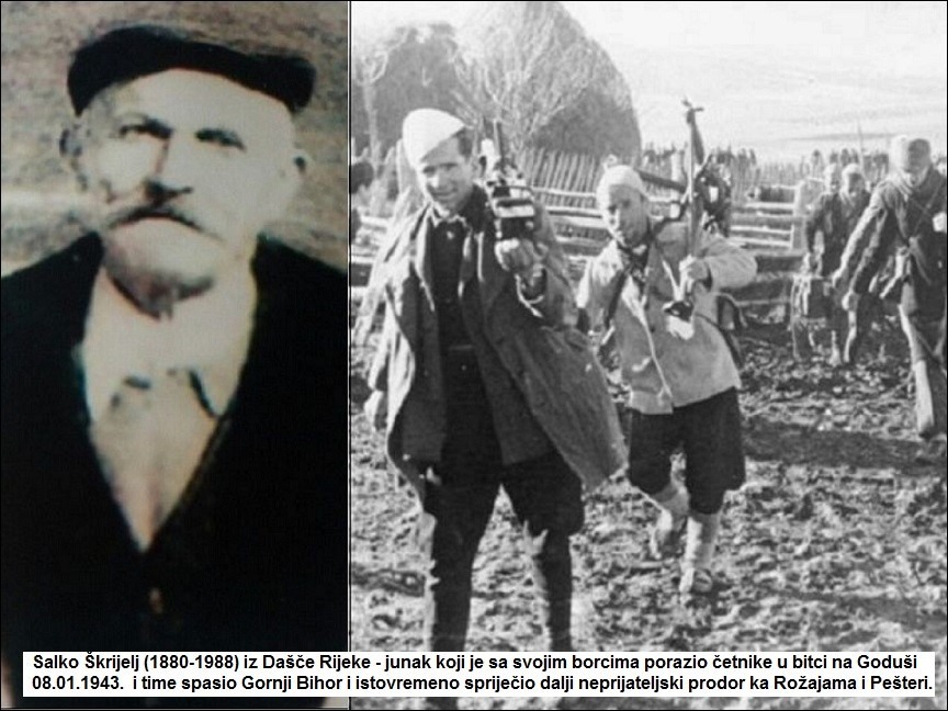 Salko Shkreli – the hero who prevented the Chetniks from advancing towards Rozhaje and Peshter (1943)